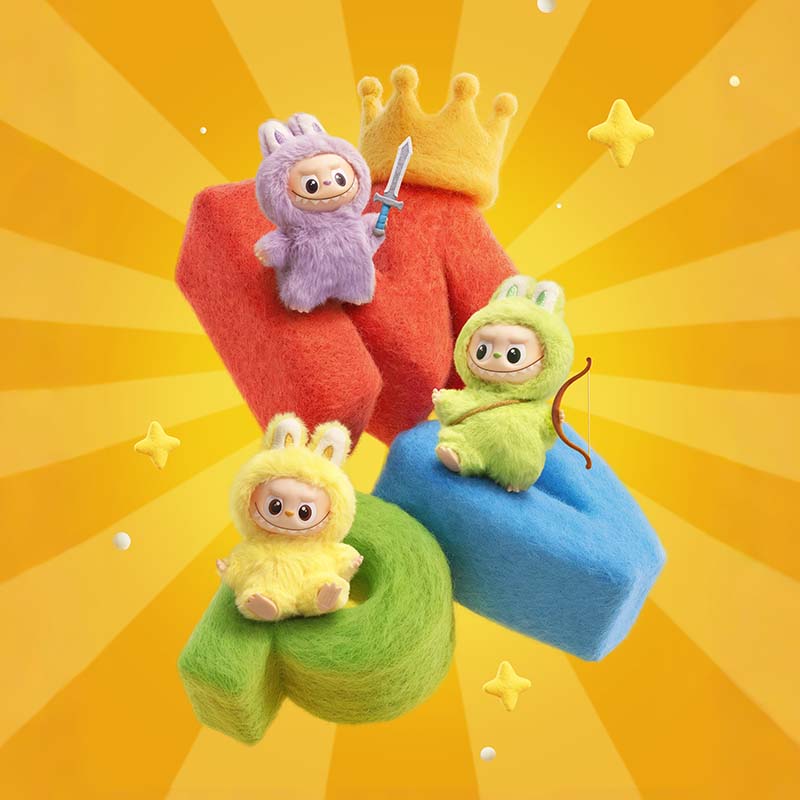 THE MONSTERS: Secrets of the Heart Series – Vinyl Plush Keychain Mystery Box (N-Z)
