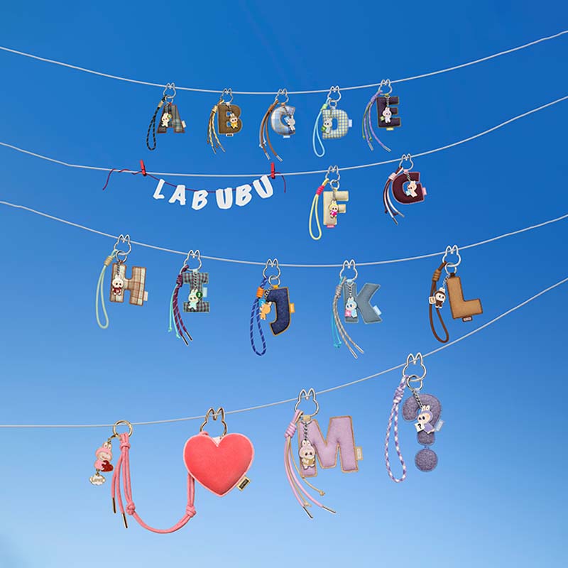 THE MONSTERS: Secrets of the Heart Series – Alphabet Keychain Mystery Box(N-Z)