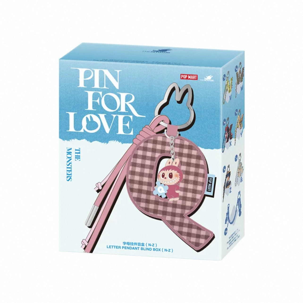 THE MONSTERS: Secrets of the Heart Series – Alphabet Keychain Mystery Box(N-Z)