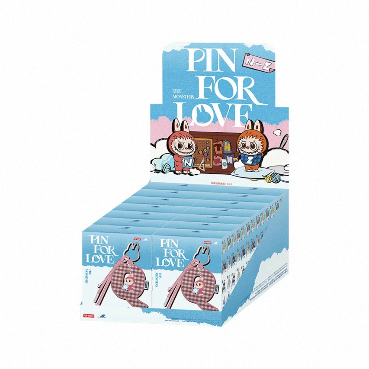 THE MONSTERS: Secrets of the Heart Series – Alphabet Keychain Mystery Box(N-Z)