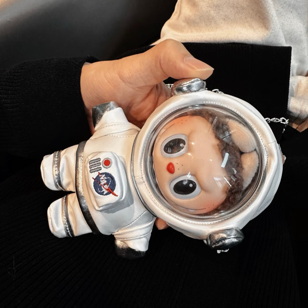 Labubu Astronaut Doll Clothes (Crossbody Carry)