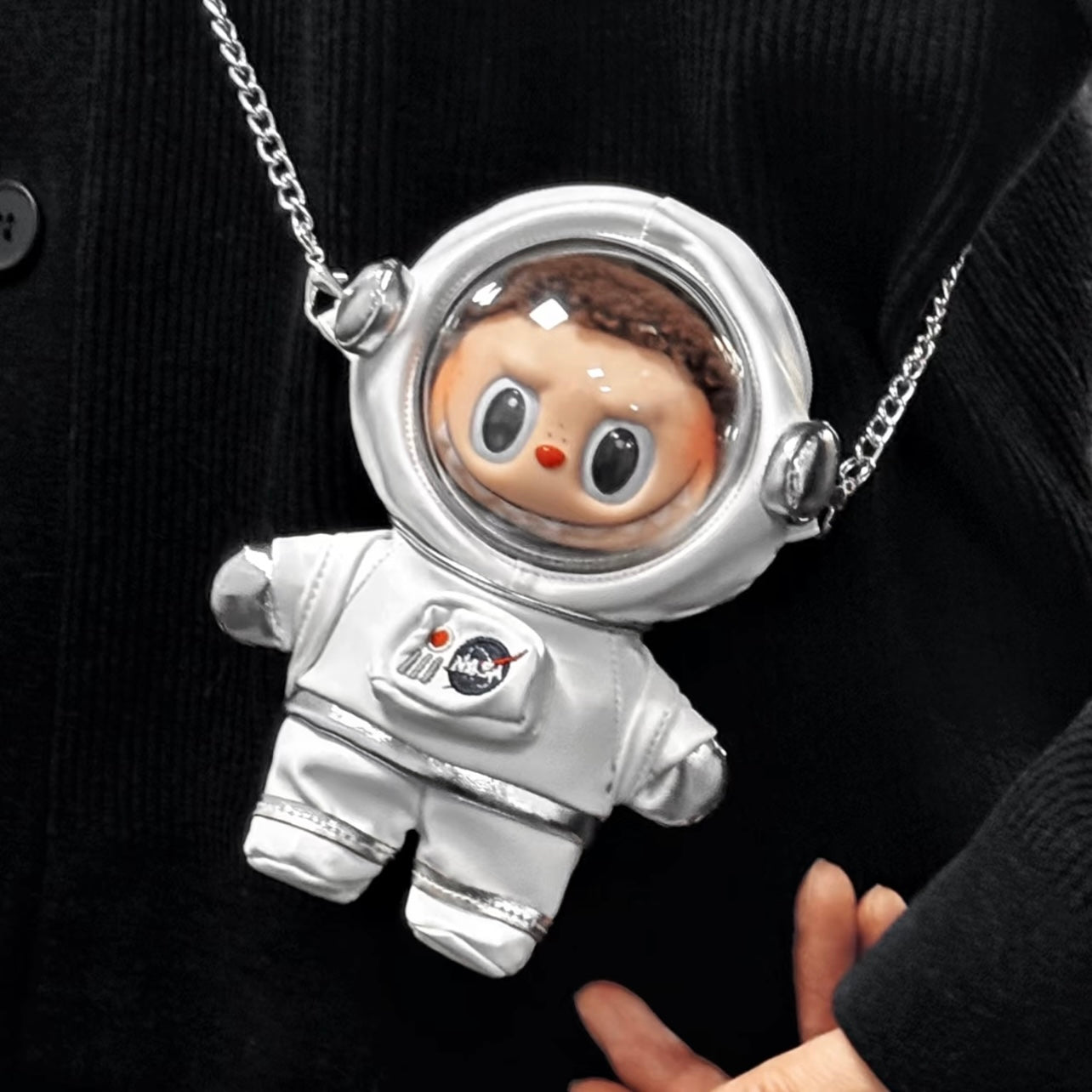 Labubu Astronaut Doll Clothes (Crossbody Carry)
