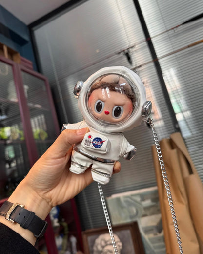 Labubu Astronaut Doll Clothes (Crossbody Carry)