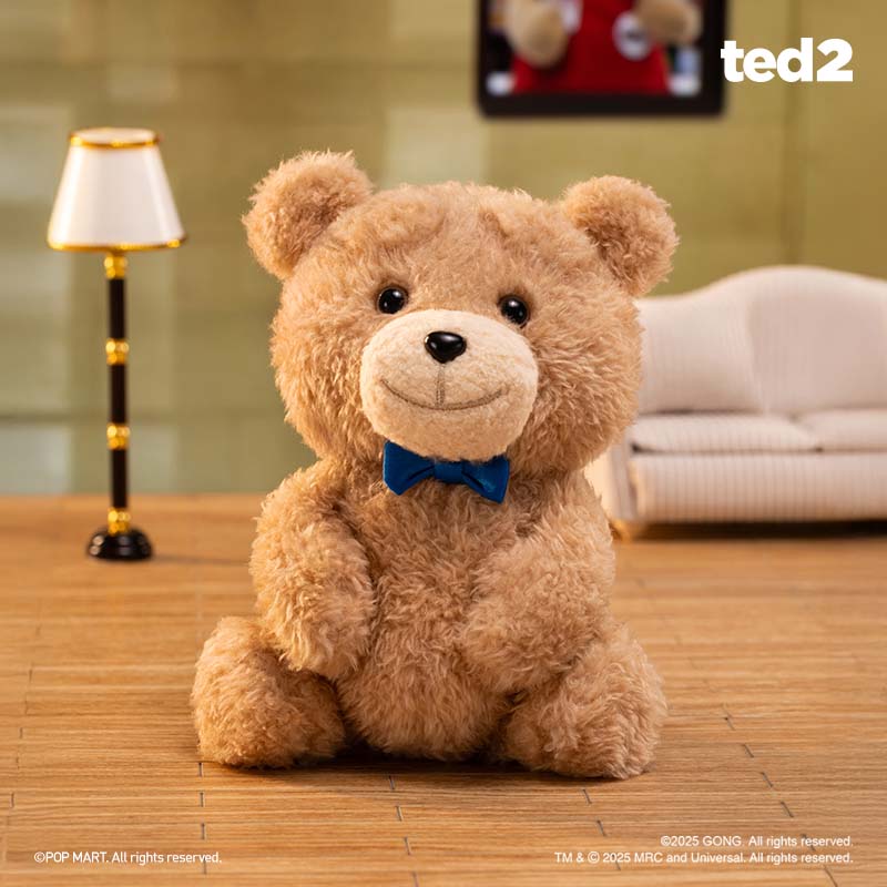 Ted2 Teddy Bear Movable Plush Pendant