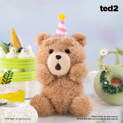Ted2 Teddy Bear Movable Plush Pendant