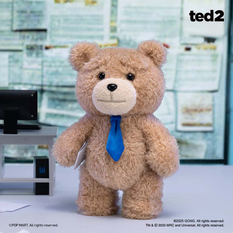 Ted2 Teddy Bear Movable Plush Pendant