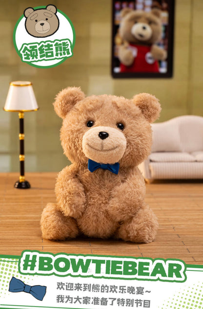 Ted2 Teddy Bear Movable Plush Pendant
