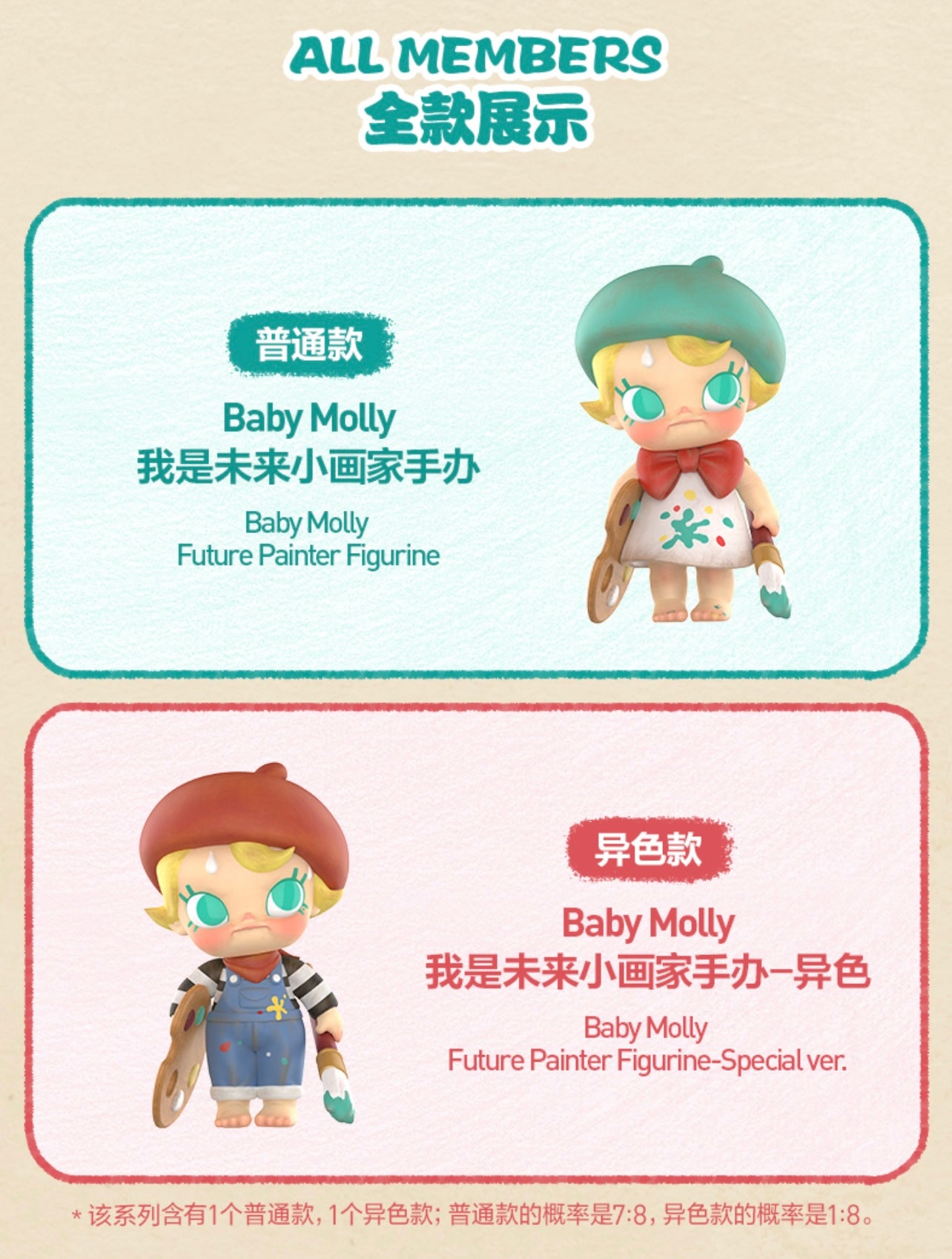 Baby Molly - I'm a future artist doll