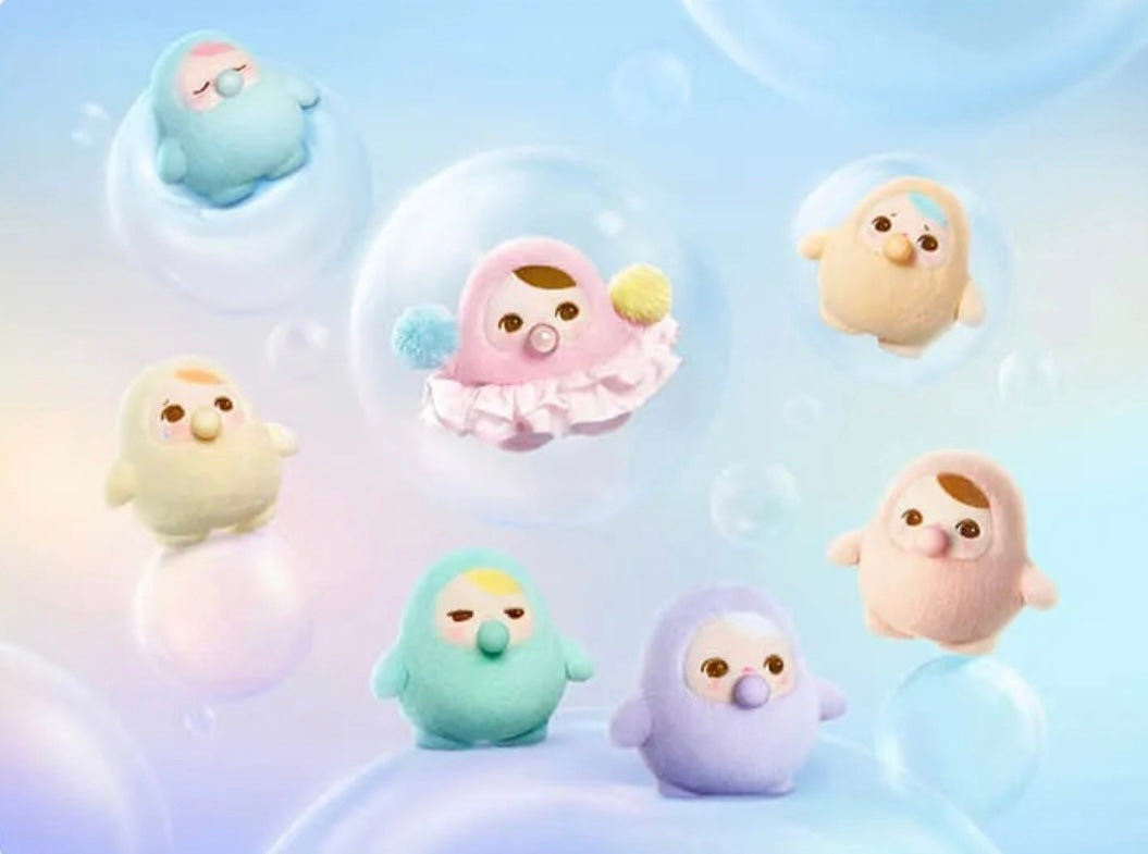 PUCKY Bean Bubbling Series - Plush Pendant Blind Boxes