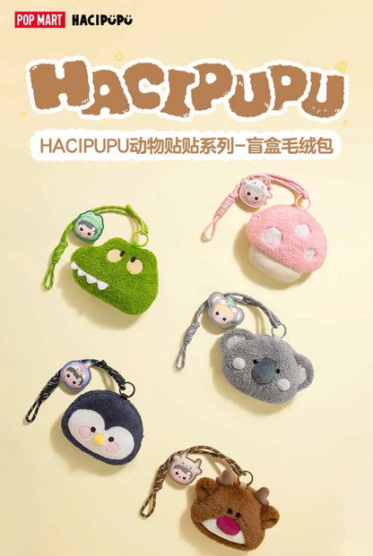 HACIPUPU Animal Sticker Series-Blind Box Plush Bag