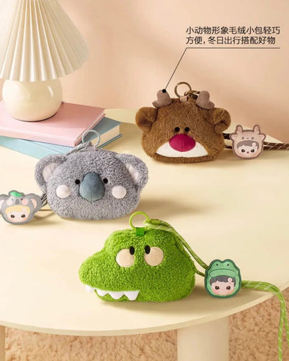 HACIPUPU Animal Sticker Series-Blind Box Plush Bag