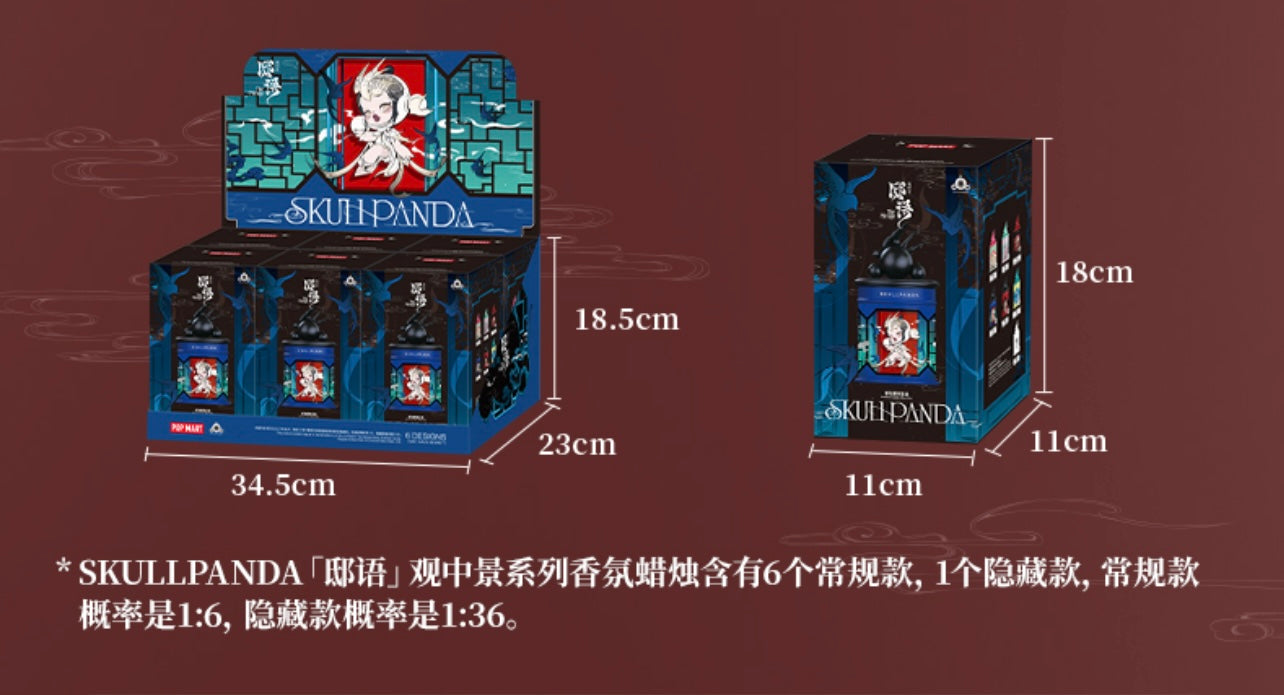 SKULLPANDA View from the Center Series - Scented Candle Blind Box