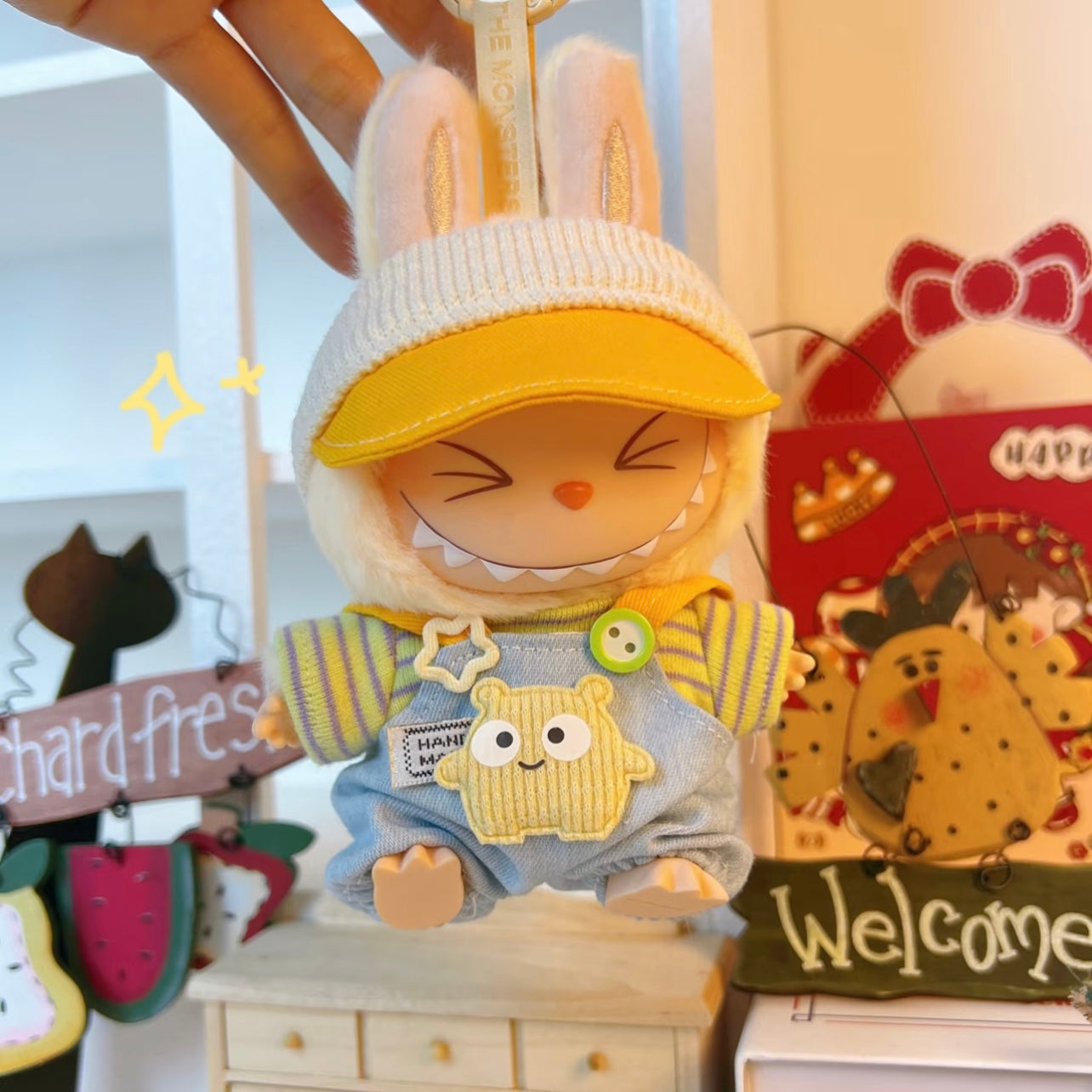 Labubu Spring Tour Doll Clothes Set