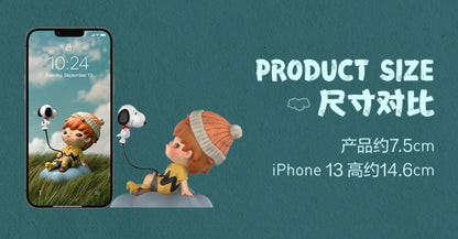 Hirono x Snoopy Action Figure