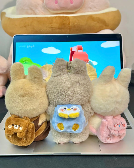 Plush Animal Small Backpack