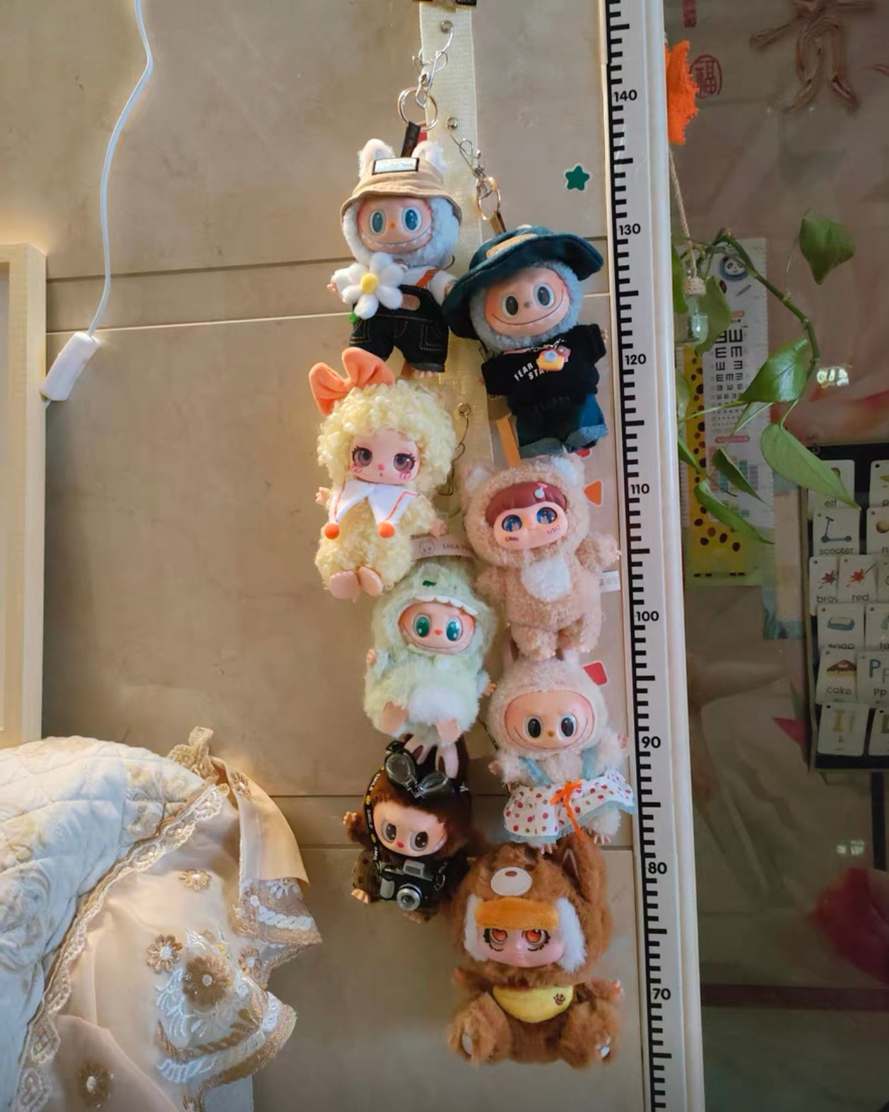 Vinyl Pendant Organizer Lanyard