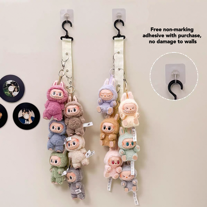 Vinyl Pendant Organizer Lanyard