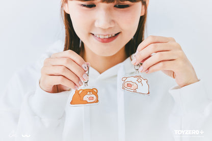 LuLu the Piggy Sheep & Bear - Acrylic Keychain (Random)