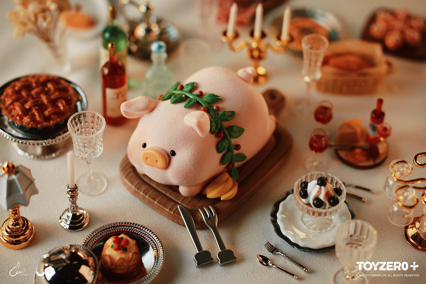 LuLu The Piggy - Pigchelin Restaurant Blind Box Series