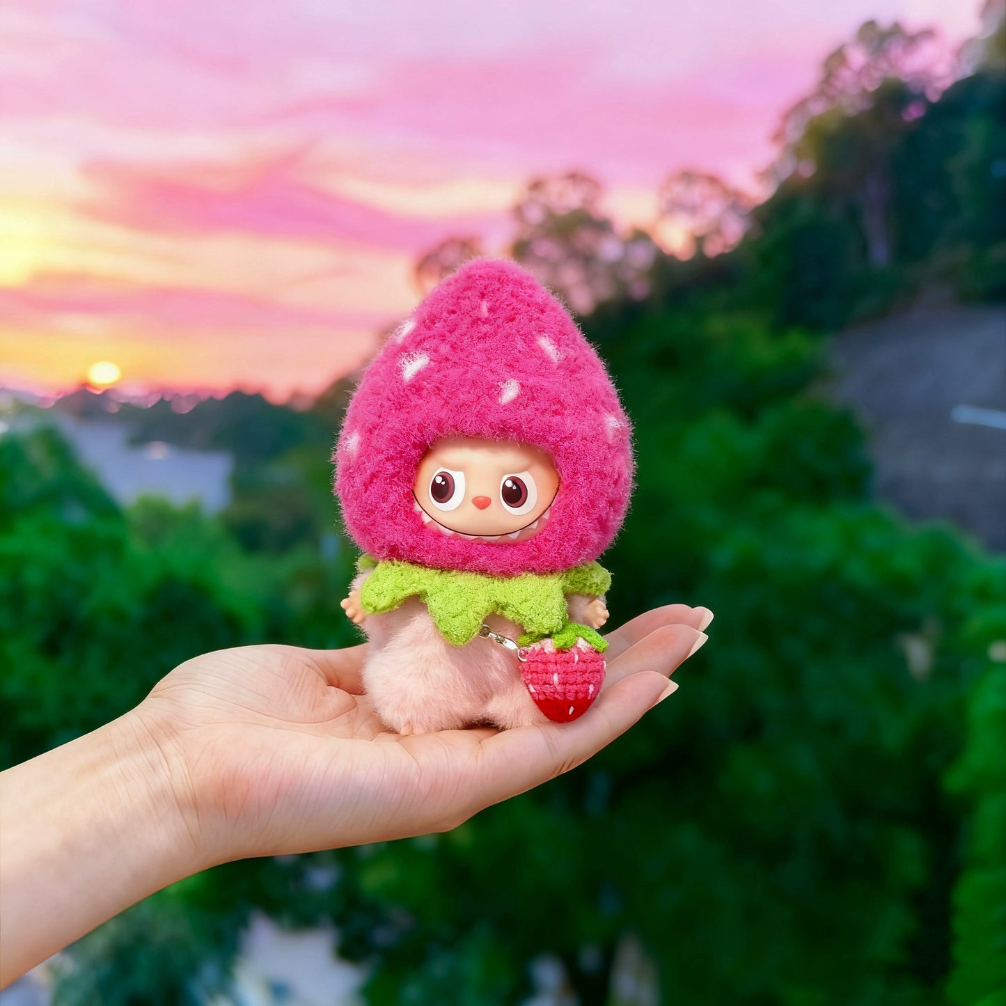 LABUBU 4.0 Fruit Party Doll Outfit - Fits 7cm Figures