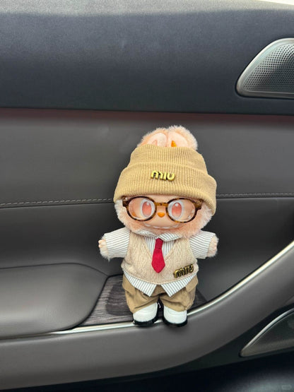 Labubu V1/V3 Doll Outfit Set | Preppy School Style