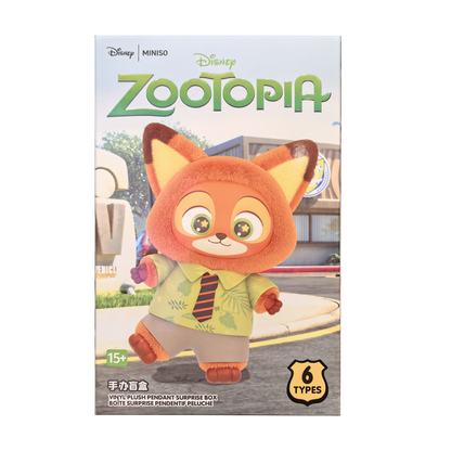 Miniso x Zootopia Co-branded Vinyl & Plush Blind Box