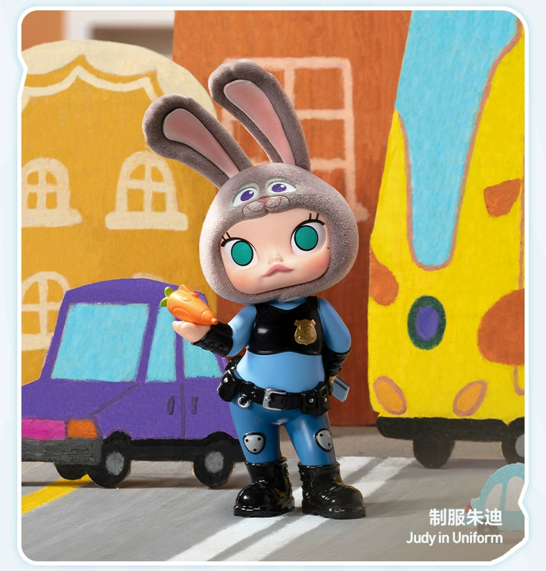 POPMART MOLLY x Zootopia Co-branded Series Figure Blind Box