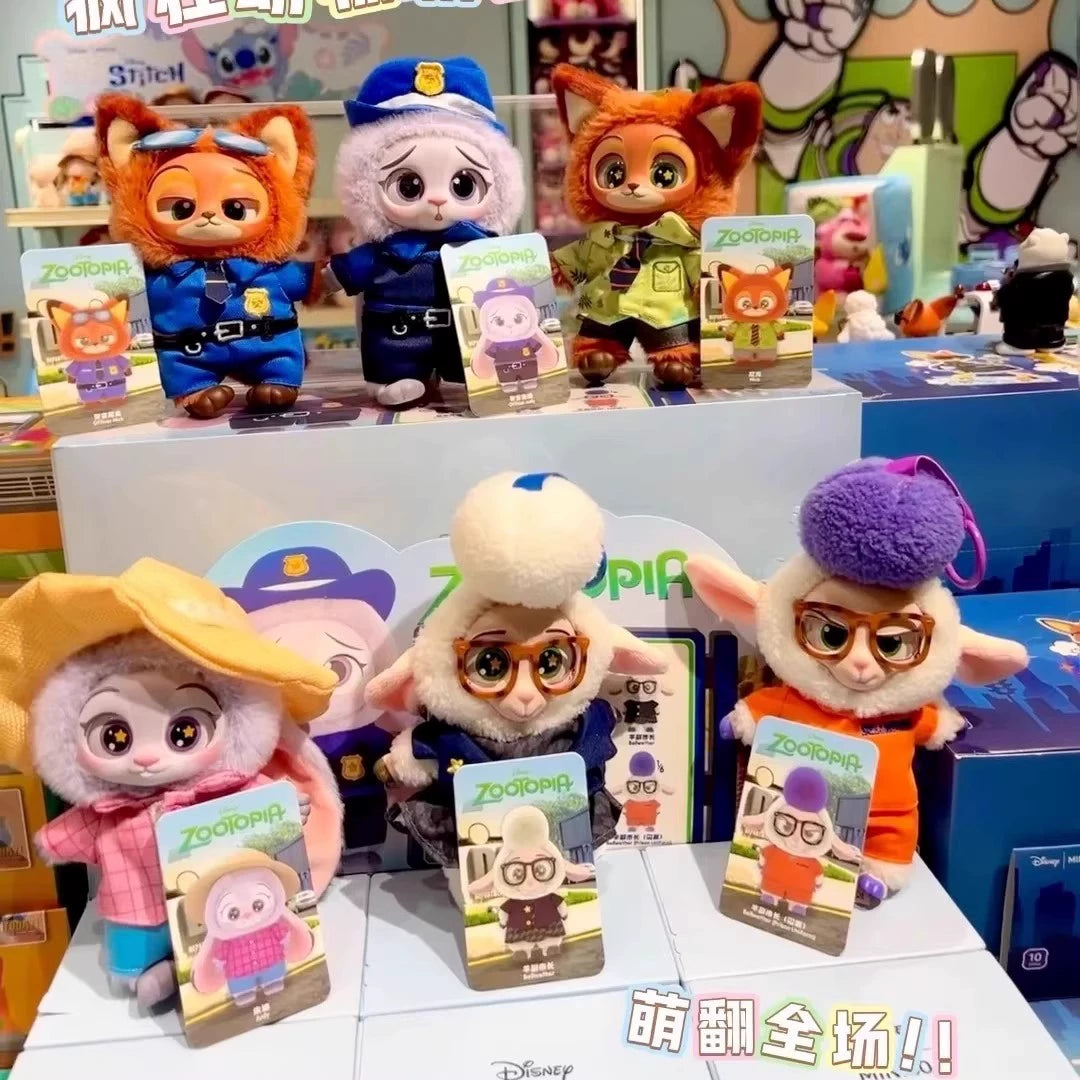 Miniso x Zootopia Co-branded Vinyl & Plush Blind Box