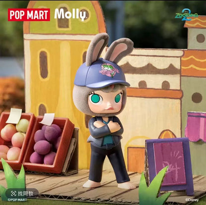 POPMART MOLLY x Zootopia Co-branded Series Figure Blind Box