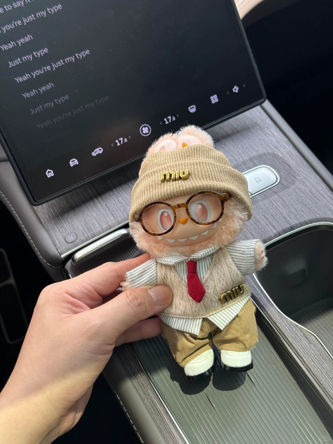 Labubu V1/V3 Doll Outfit Set | Preppy School Style