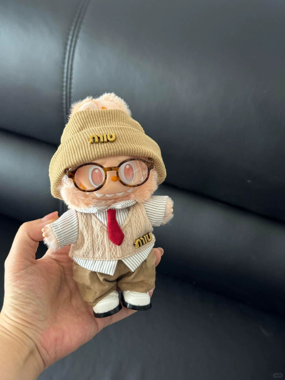 Labubu V1/V3 Doll Outfit Set | Preppy School Style