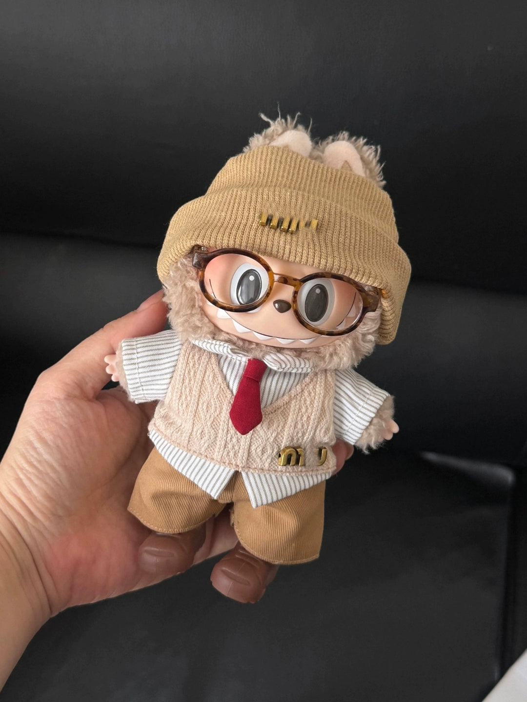 Labubu V1/V3 Doll Outfit Set | Preppy School Style