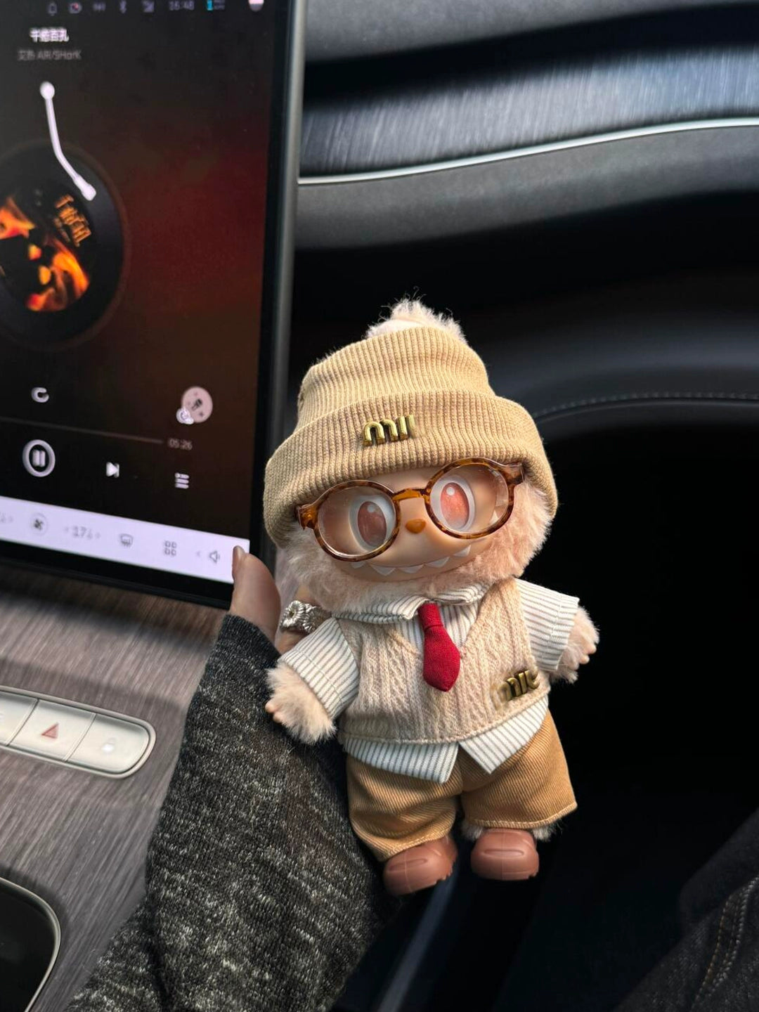 Labubu V1/V3 Doll Outfit Set | Preppy School Style