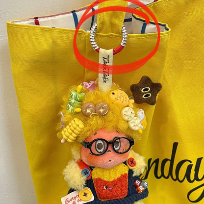 Labubu Lanyard with Protective Loop | Anti-Drop Strap