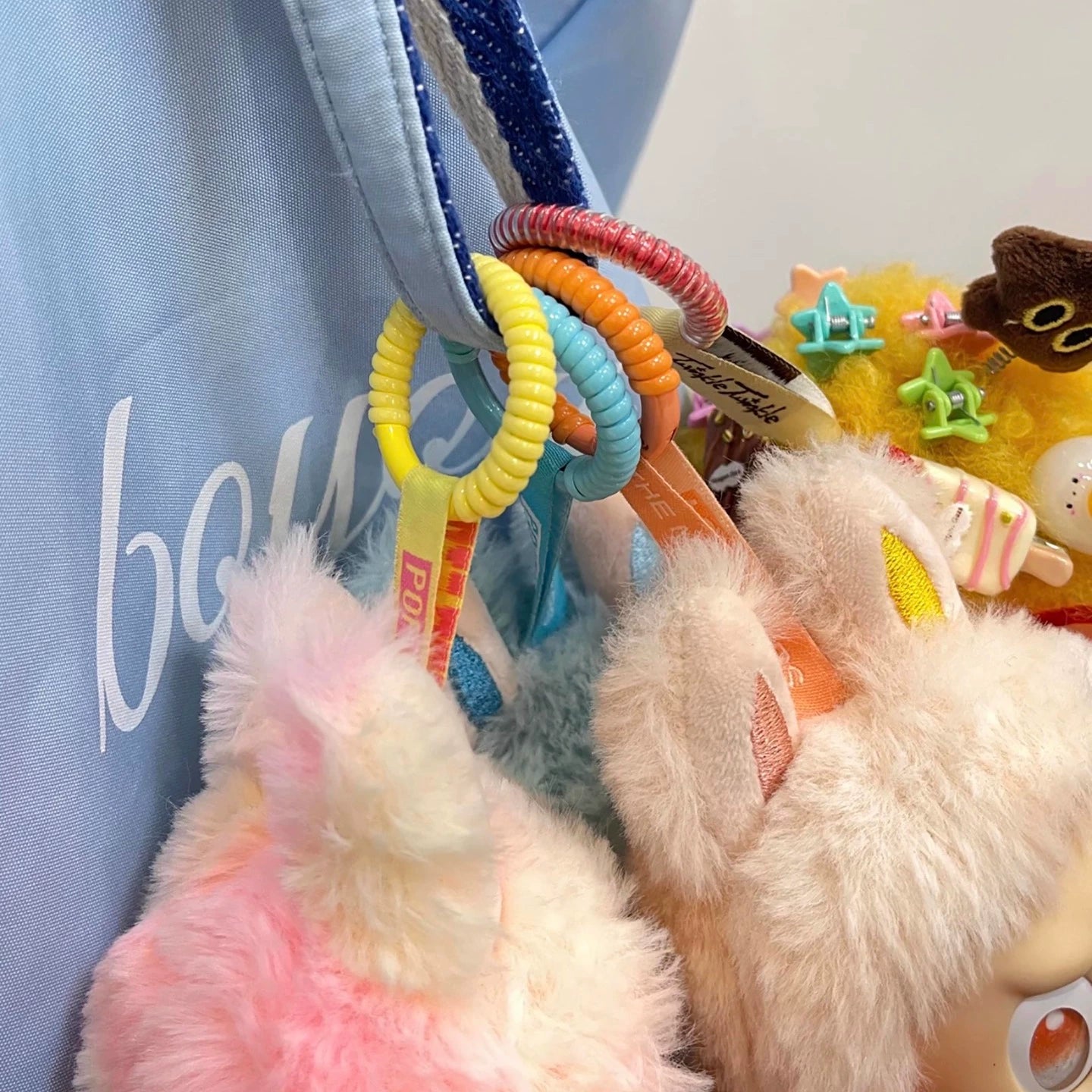 Labubu Lanyard with Protective Loop | Anti-Drop Strap