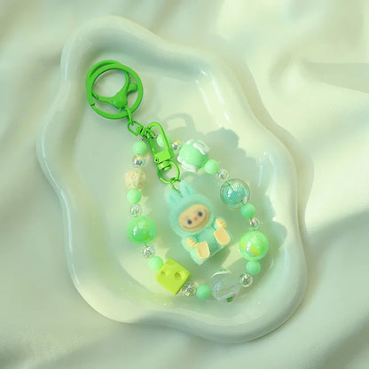 Labubu Charm Keychain