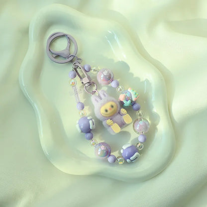 Labubu Charm Keychain