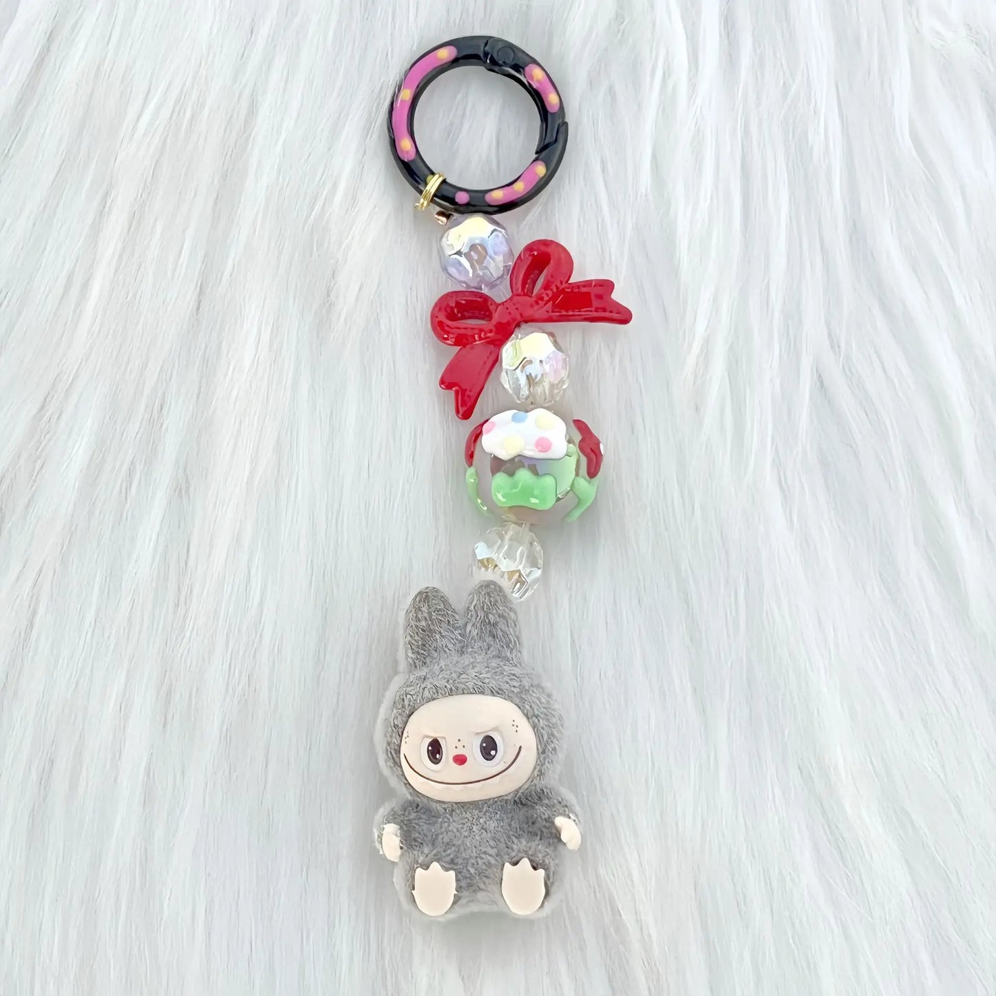 Labubu Charm Keychain