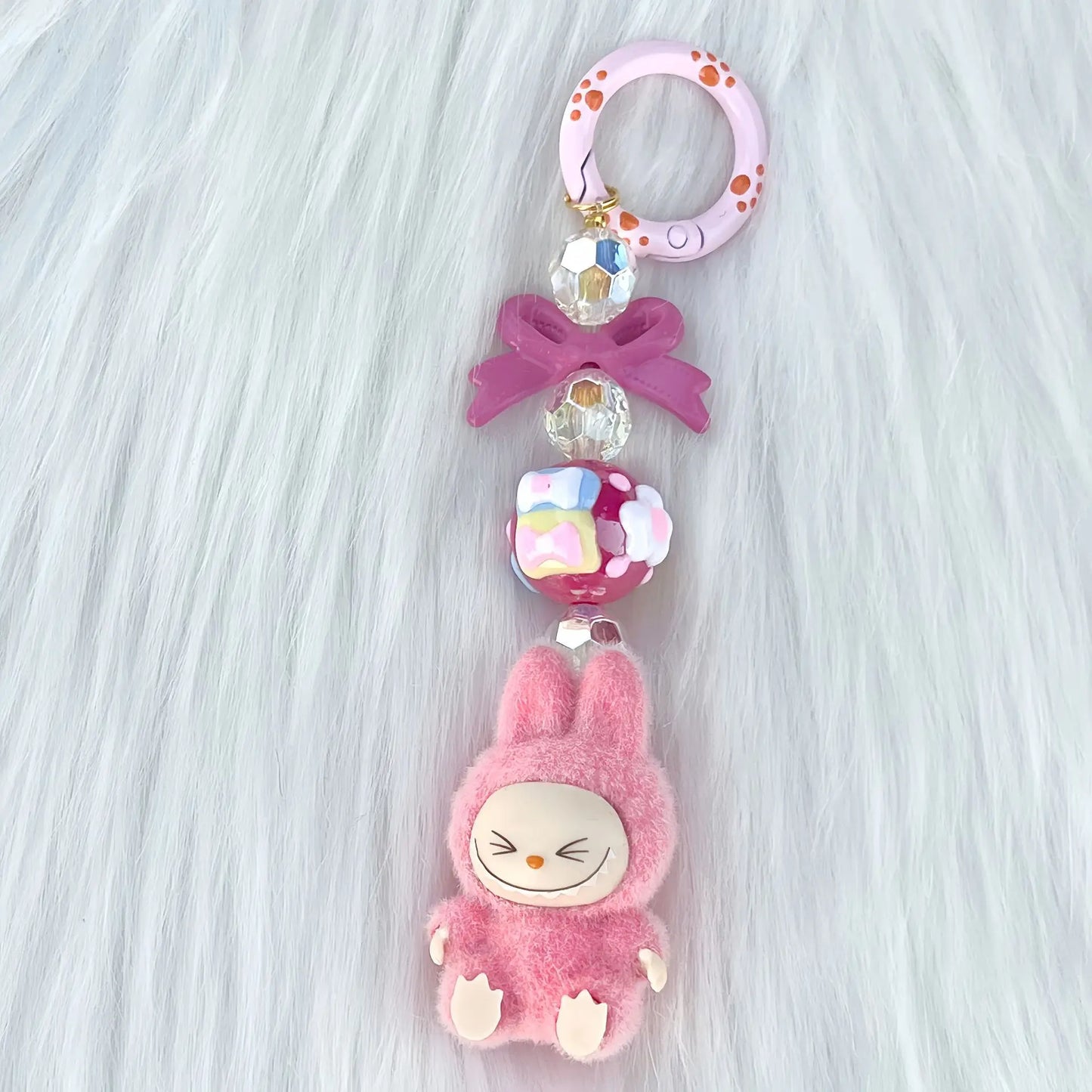 Labubu Charm Keychain