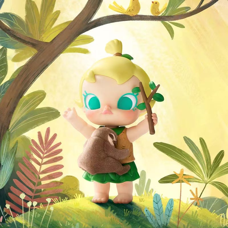 POP MART Baby Molly Hugging Exploration Plan Series Figurine Blind - box Toys, a Great Gift