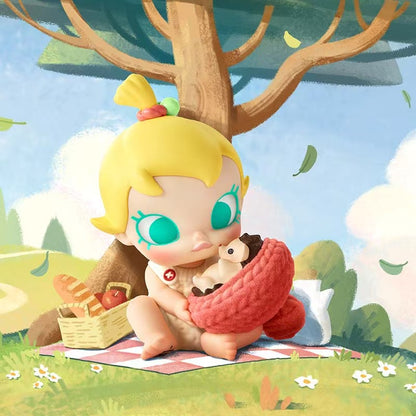 POP MART Baby Molly Hugging Exploration Plan Series Figurine Blind - box Toys, a Great Gift