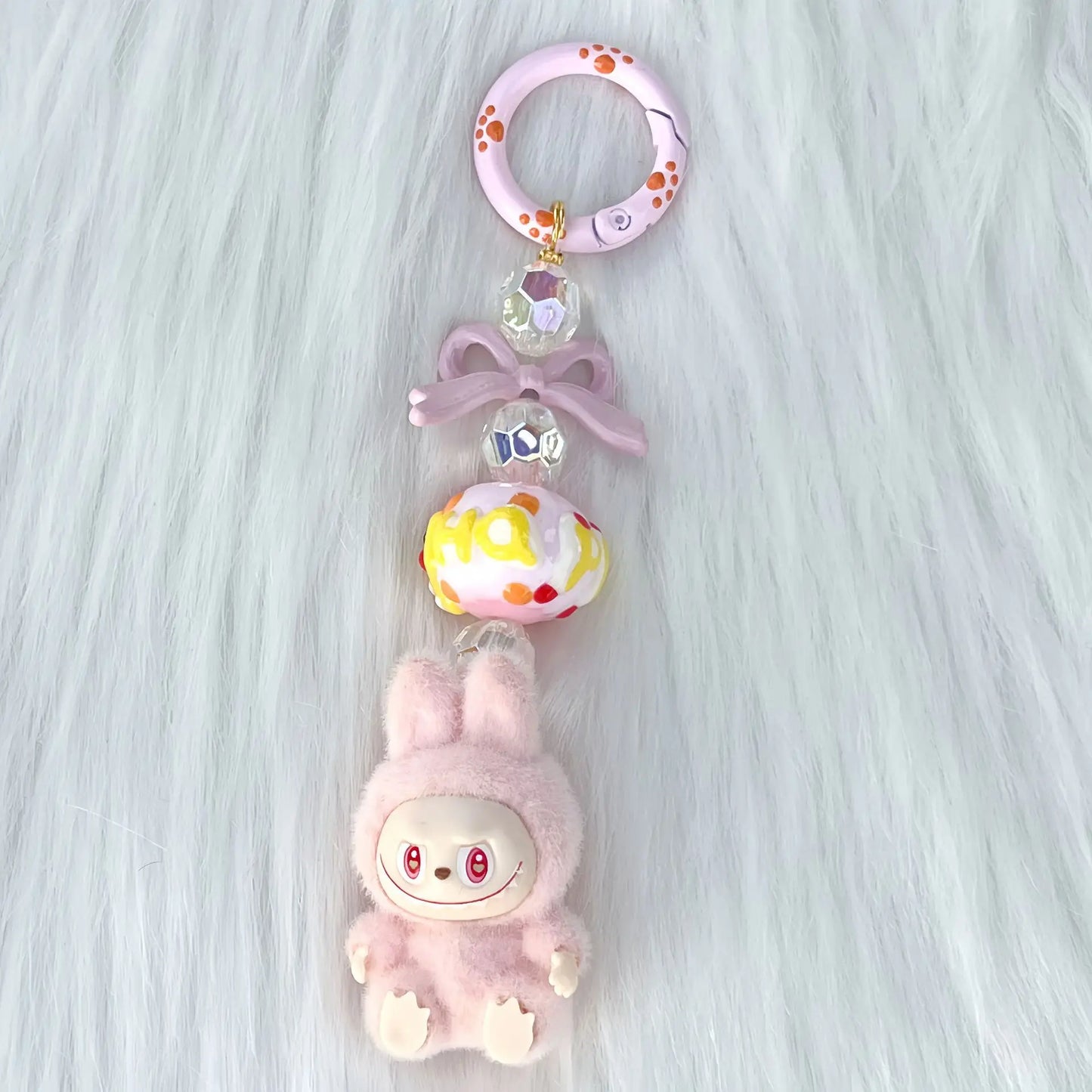 Labubu Charm Keychain