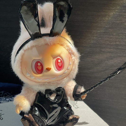 Doll Cloth Nocturnal Lapin Noir Set For Labubu