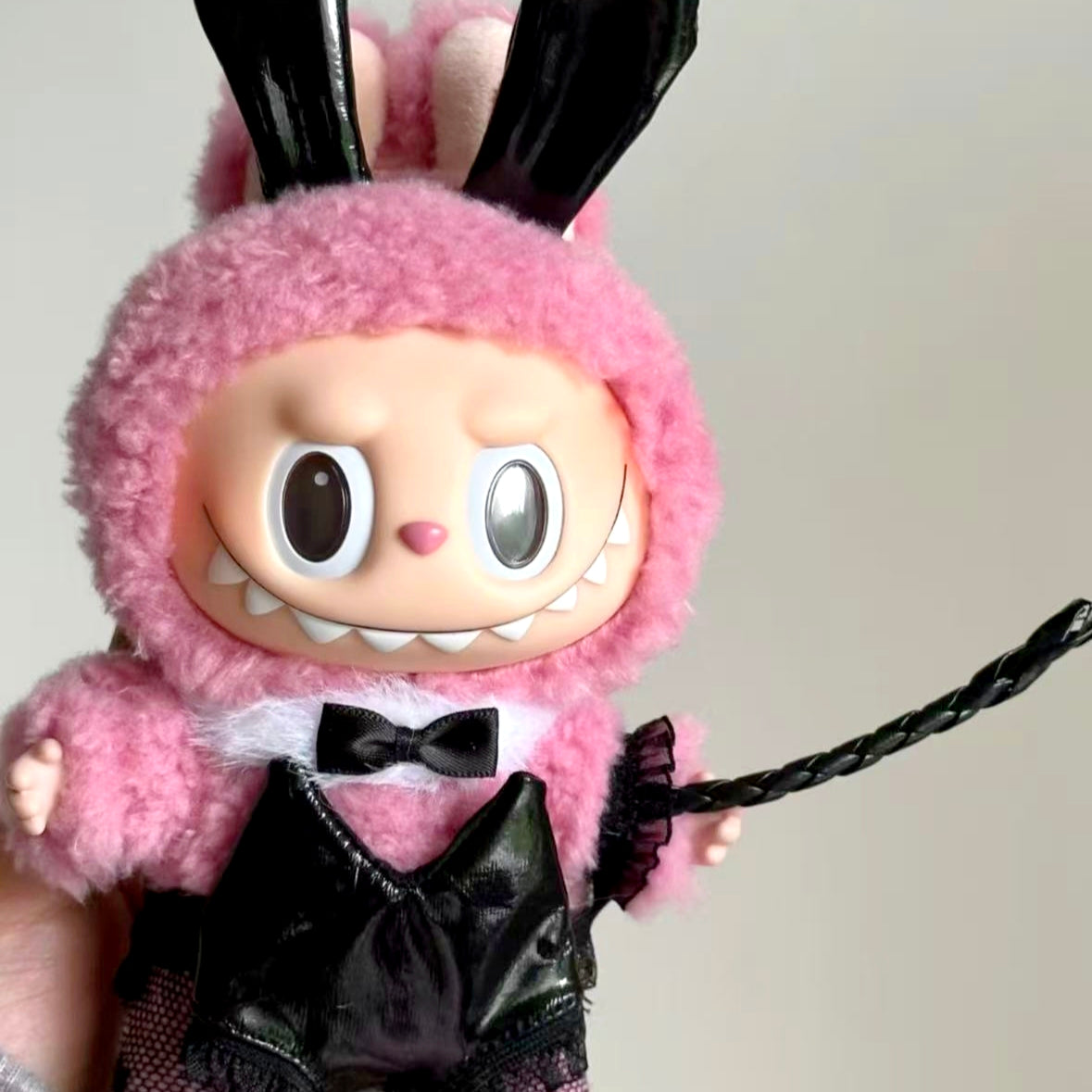 Doll Cloth Nocturnal Lapin Noir Set For Labubu