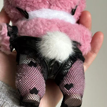 Doll Cloth Nocturnal Lapin Noir Set For Labubu