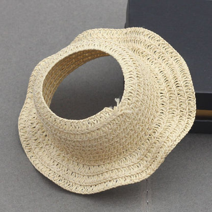 Doll Cloth Sunshade Straw Hat For Labubu