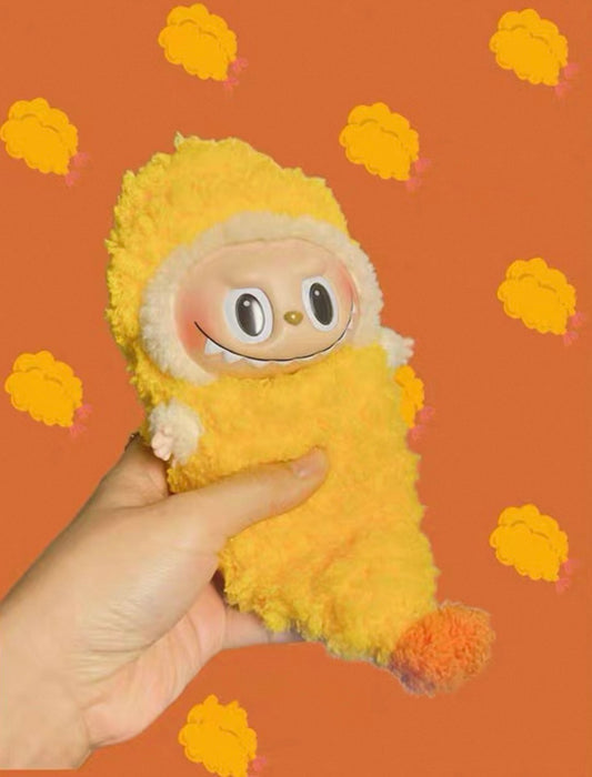 Popmart Labubu Macaron 17cm Deep - Fried Shrimp - themed Doll Clothes, Accessories for Pendant - style Dolls