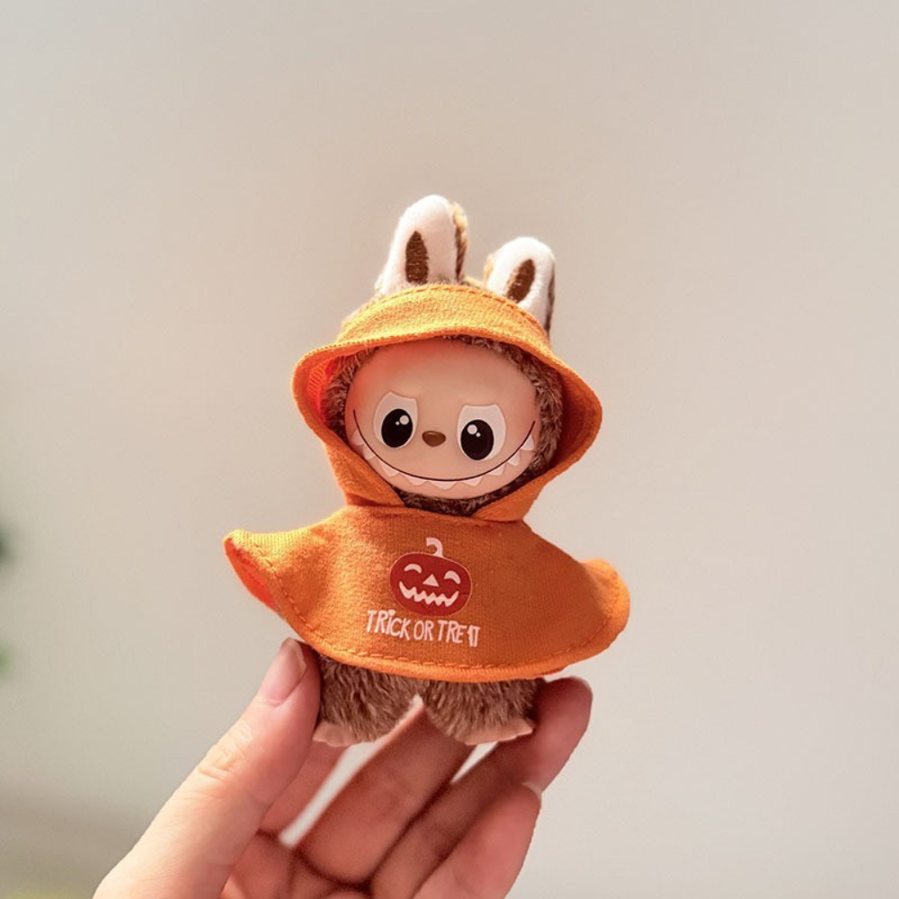 Labubu Mini 4.0 Christmas Cape | Reindeer Elf Cloak Outfit