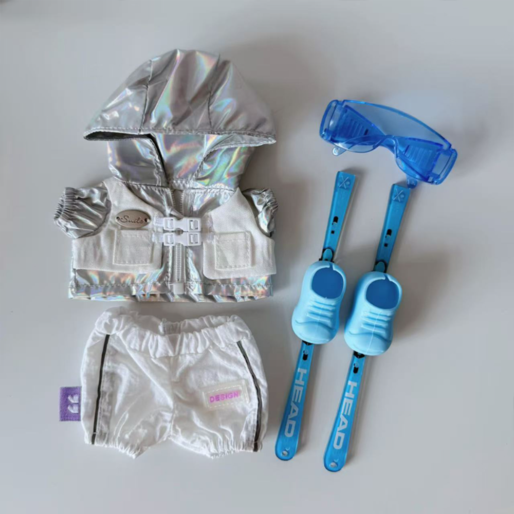 Labubu Ski Jacket Outfit | Winter Doll Clothes