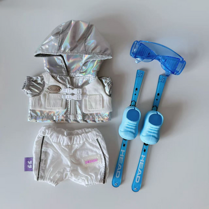 Labubu Ski Jacket Outfit | Winter Doll Clothes